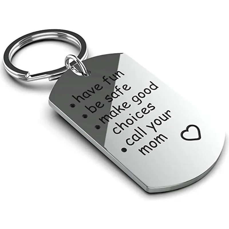 Stainless Steel Keychain: Fun, Safe Choices for Drivers