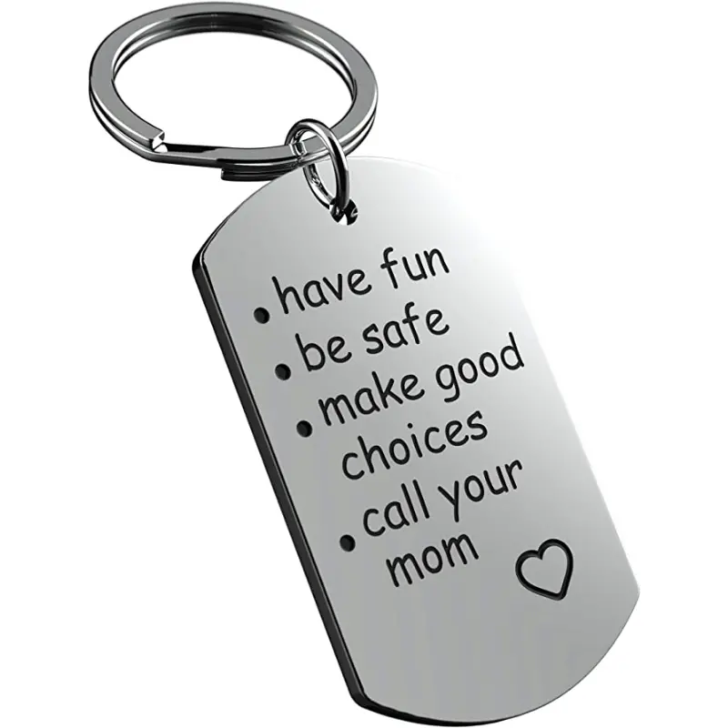 Stainless Steel Keychain: Fun, Safe Choices for Drivers - Image 3