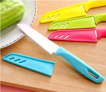 Stainless Steel Knife with Cover