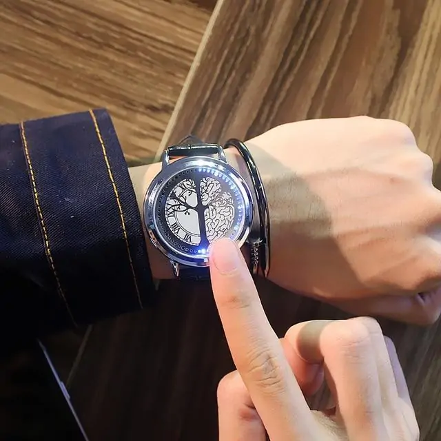 Stainless Steel Led Designer Watch - Image 4