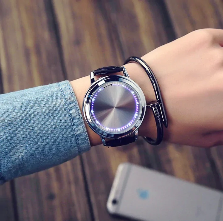 Stainless Steel Led Designer Watch - Image 6