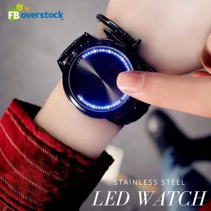 Stainless Steel Led Designer Watch - Image 8