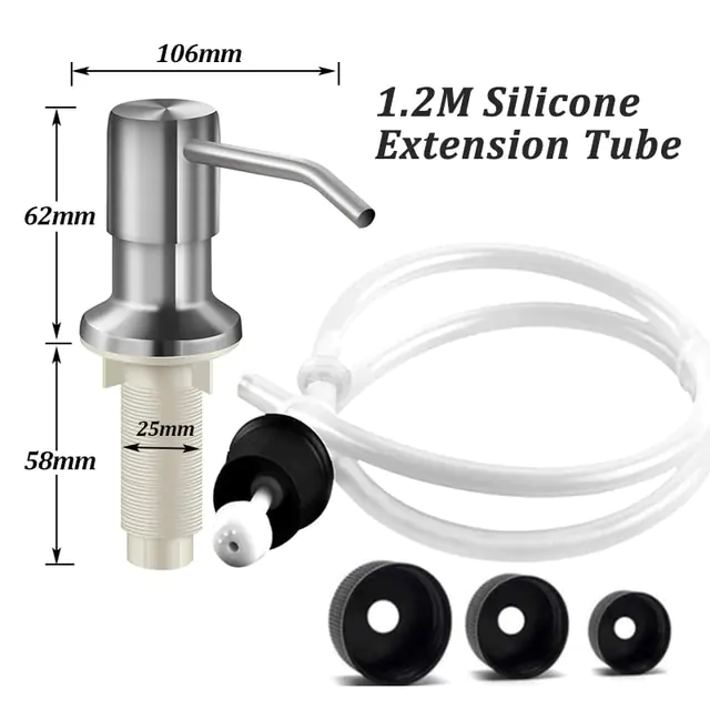 Stainless Steel Soap Dispenser Kit - Image 11