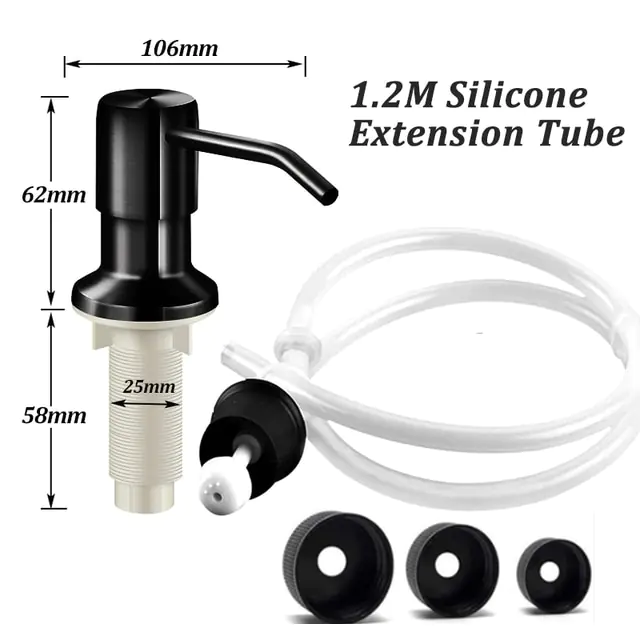 Stainless Steel Soap Dispenser Kit - Image 12