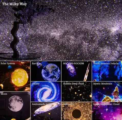 Starry Night Light Galaxy Projector - Image 3