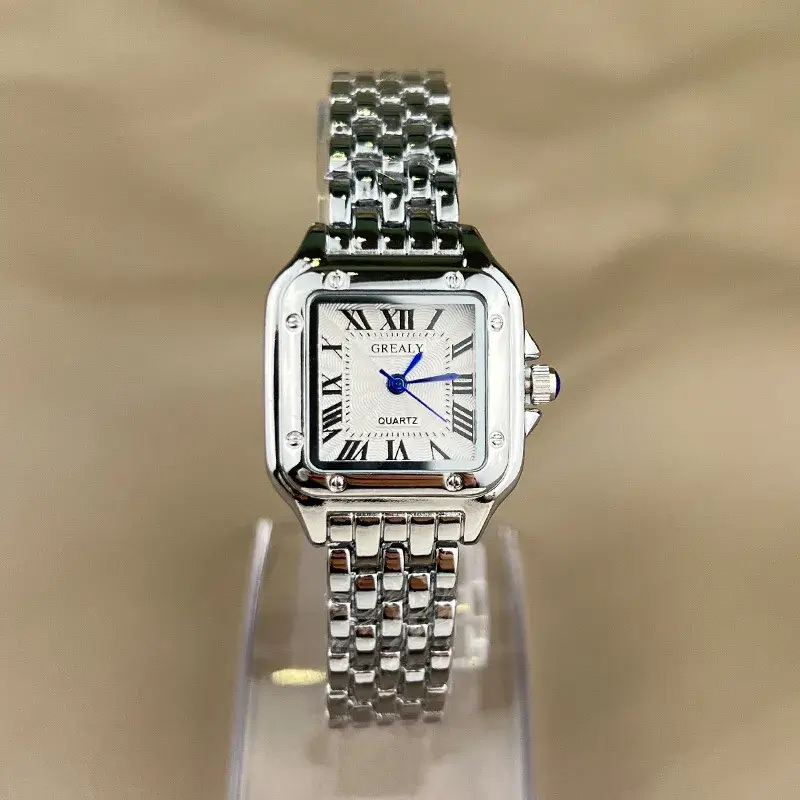 Steel Strip Roman Scale Watch - Image 2