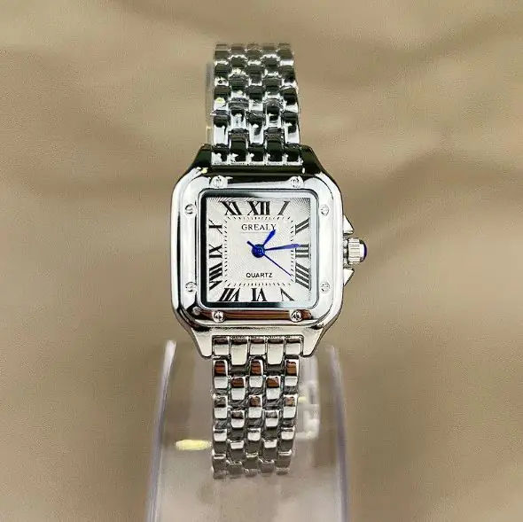Steel Strip Roman Scale Watch - Image 2