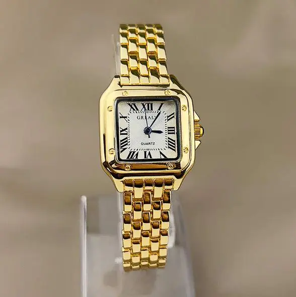 Steel Strip Roman Scale Watch - Image 4
