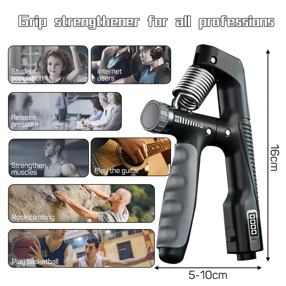 Strengthen Hand Grip 10-100KG - Image 3