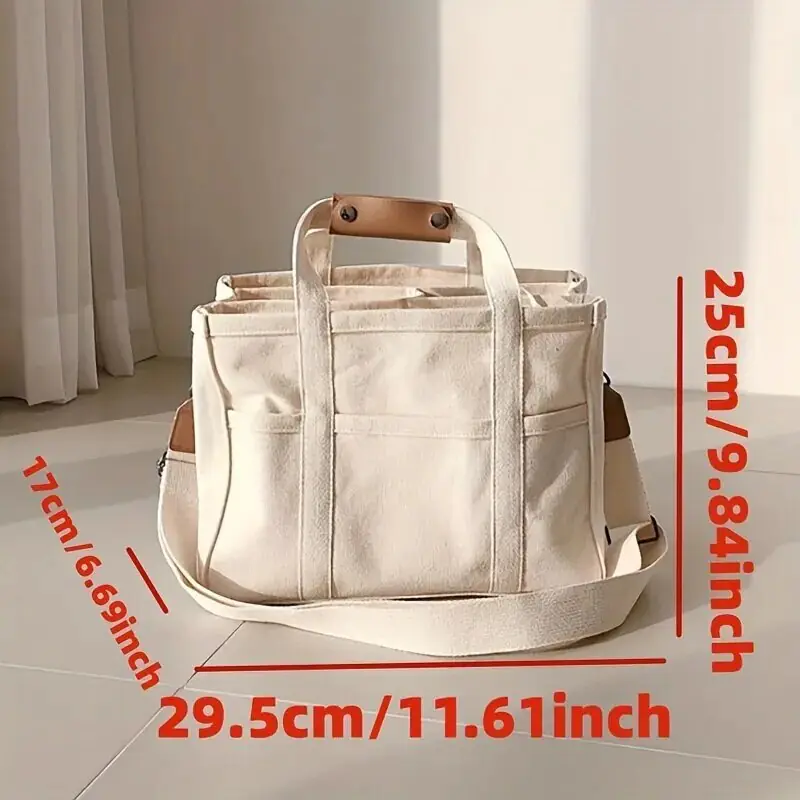 Stylish Canvas Tote Bag - Image 2