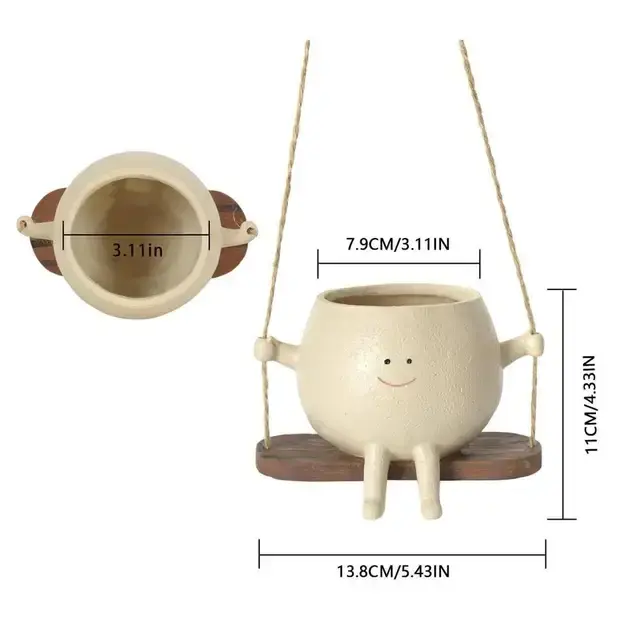 Swing Face Planter Pot - Image 7