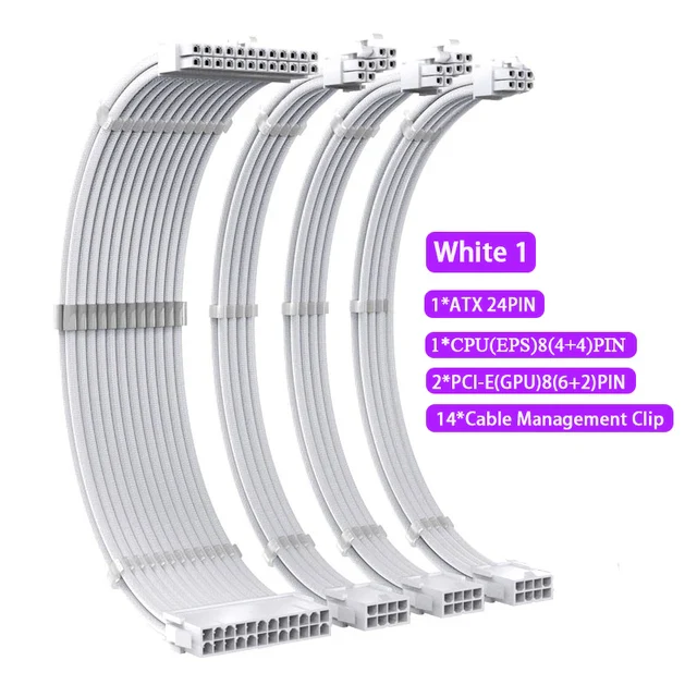 Teucer Tc-35 Psu Extension Cable Kit Black - Image 4