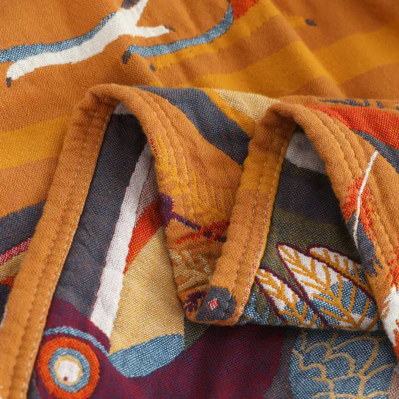 Throw Blanket Bedspread Tropical Garden - Image 4