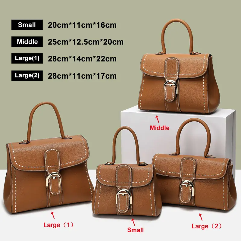 Togo Cowhide Women Handbag - Image 3