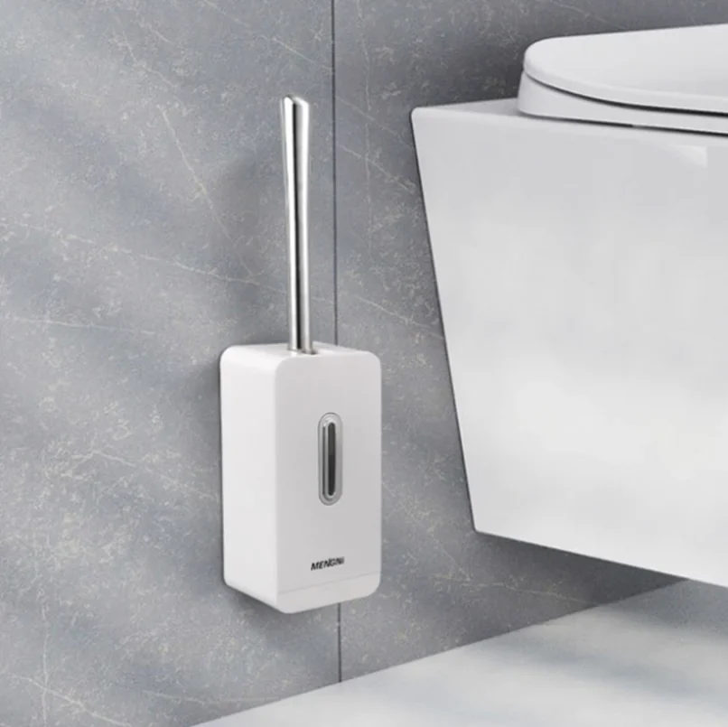 Toilet Brush with Long Handle for Corner Cleaning - Image 3