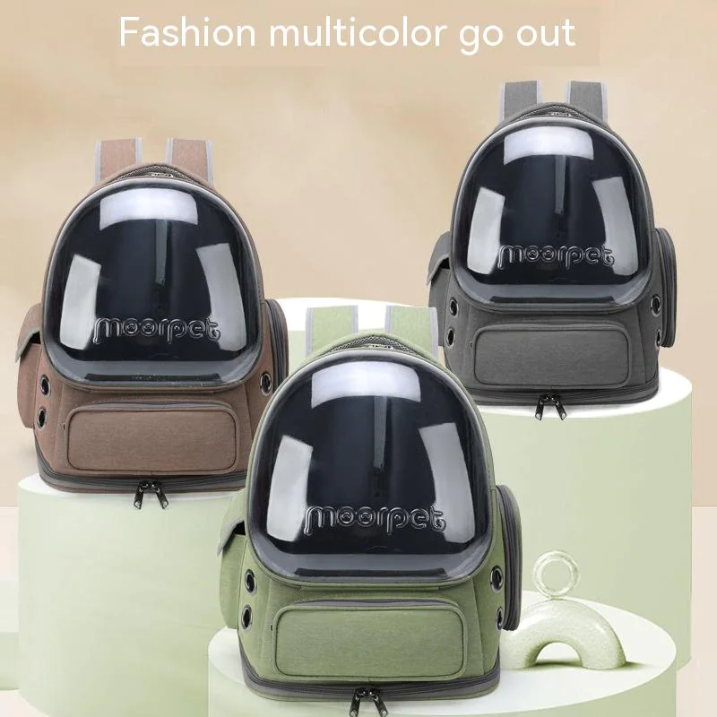Transparent Cat Carrier Bag - Image 2