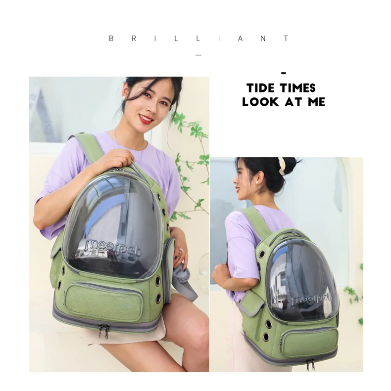 Transparent Cat Carrier Bag - Image 5