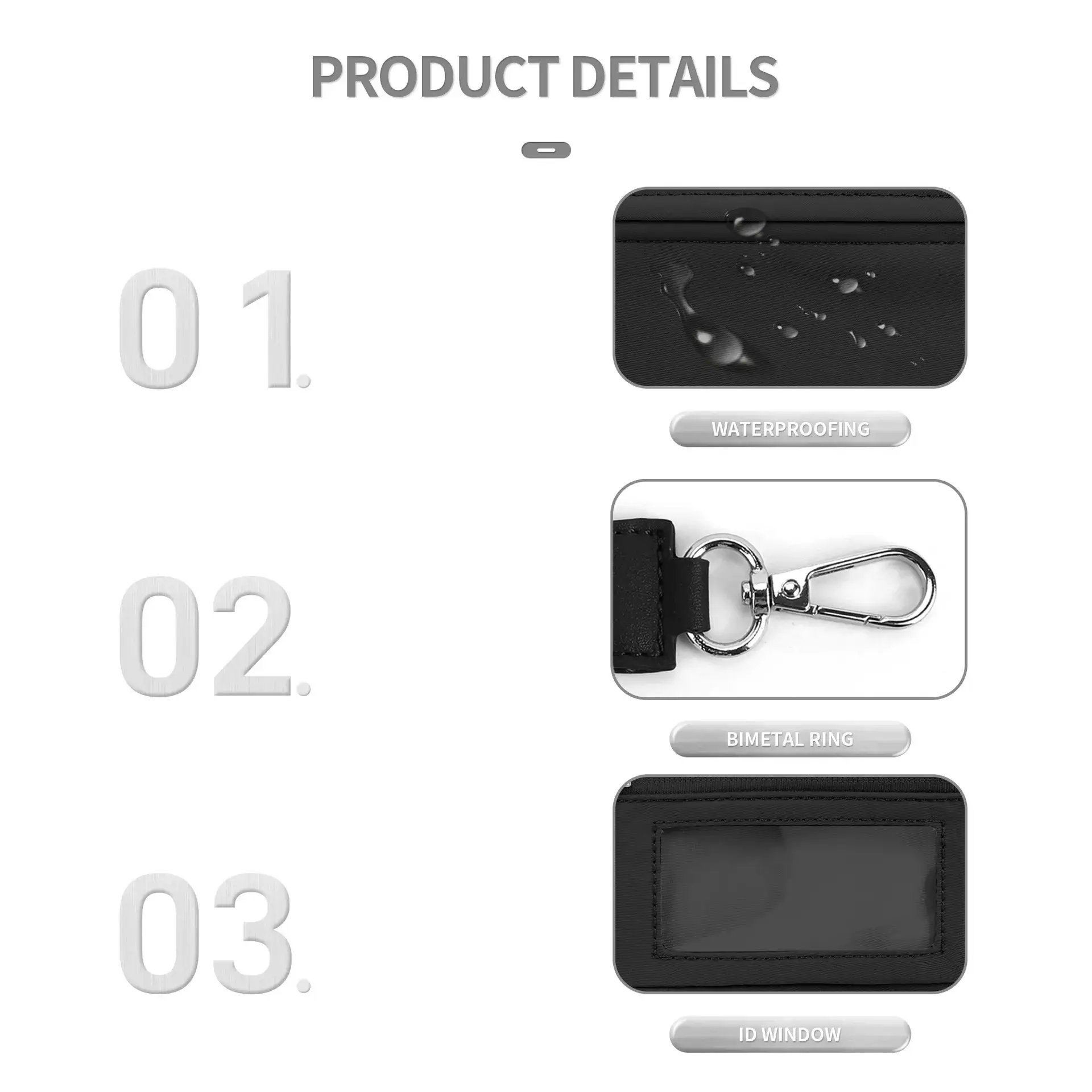 Transparent PVC Wrist Card Holder - Image 10