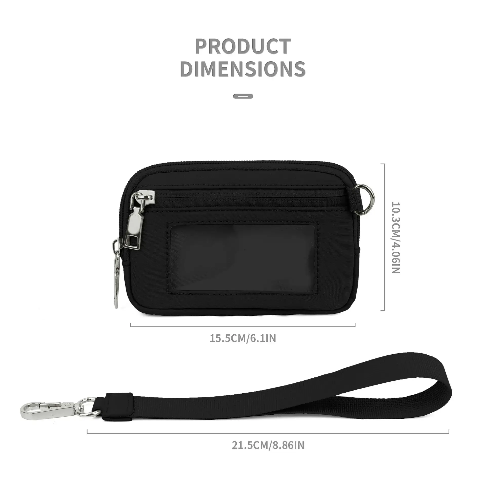 Transparent PVC Wrist Card Holder - Image 9