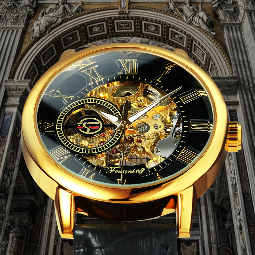 Transparent Skeleton Mechanical Watch - Image 2