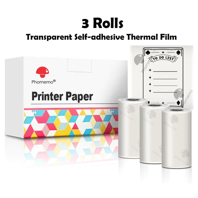 Transparent Sticker Thermal Paper - Image 10
