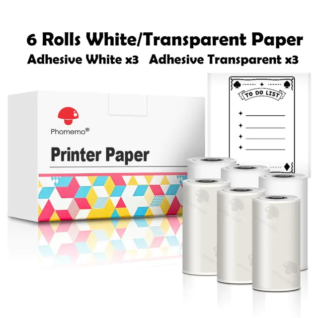 Transparent Sticker Thermal Paper - Image 8