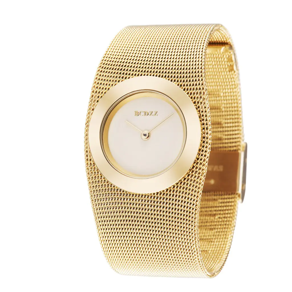 Trendy Gold Women's Watch - Fashionable Design - Image 6
