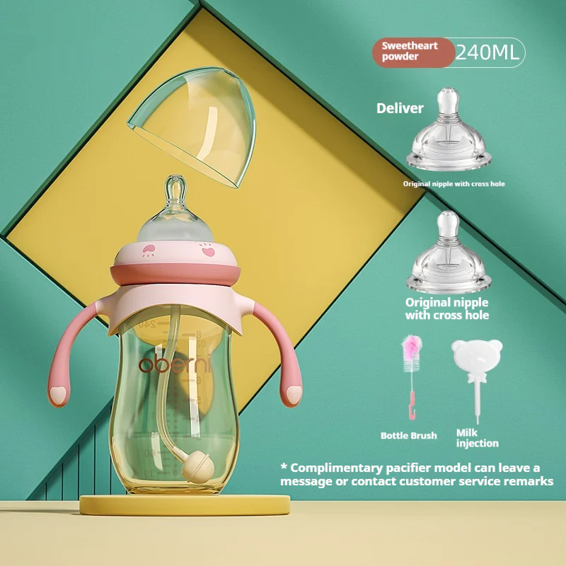 Triple-Action Anti-Colic Wide Caliber Feeding Bottle - Image 10