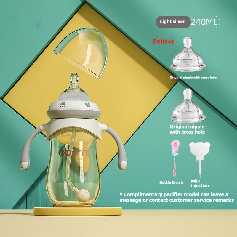Triple-Action Anti-Colic Wide Caliber Feeding Bottle - Image 12