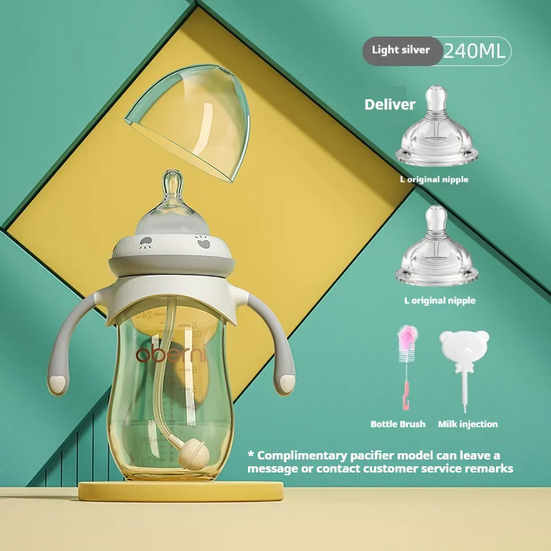 Triple-Action Anti-Colic Wide Caliber Feeding Bottle - Image 13