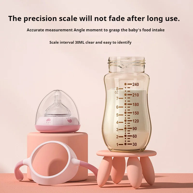 Triple-Action Anti-Colic Wide Caliber Feeding Bottle - Image 3