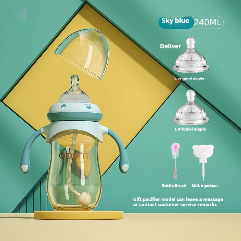Triple-Action Anti-Colic Wide Caliber Feeding Bottle - Image 7