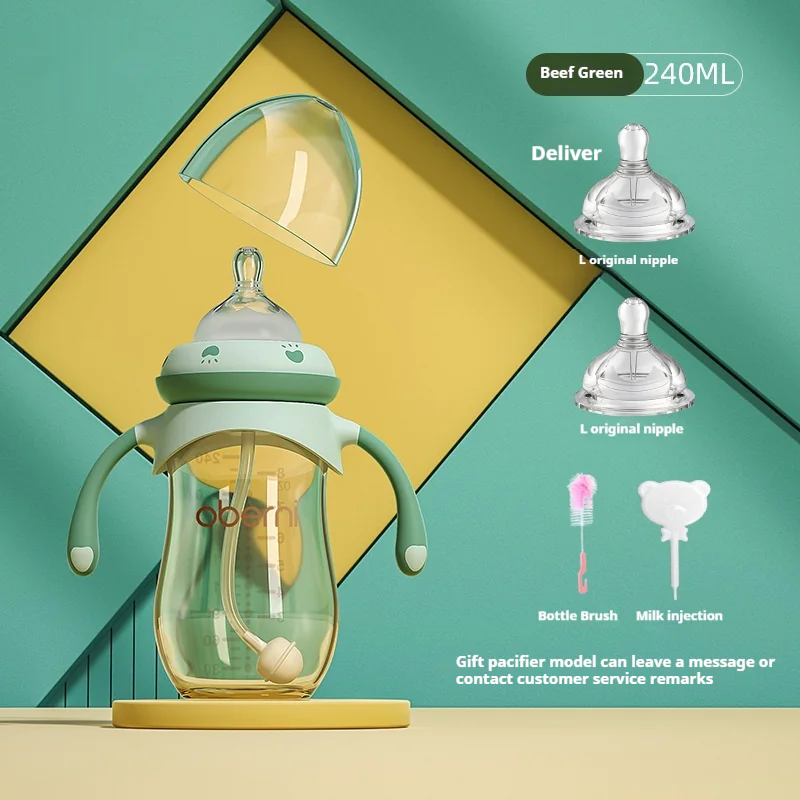 Triple-Action Anti-Colic Wide Caliber Feeding Bottle - Image 9