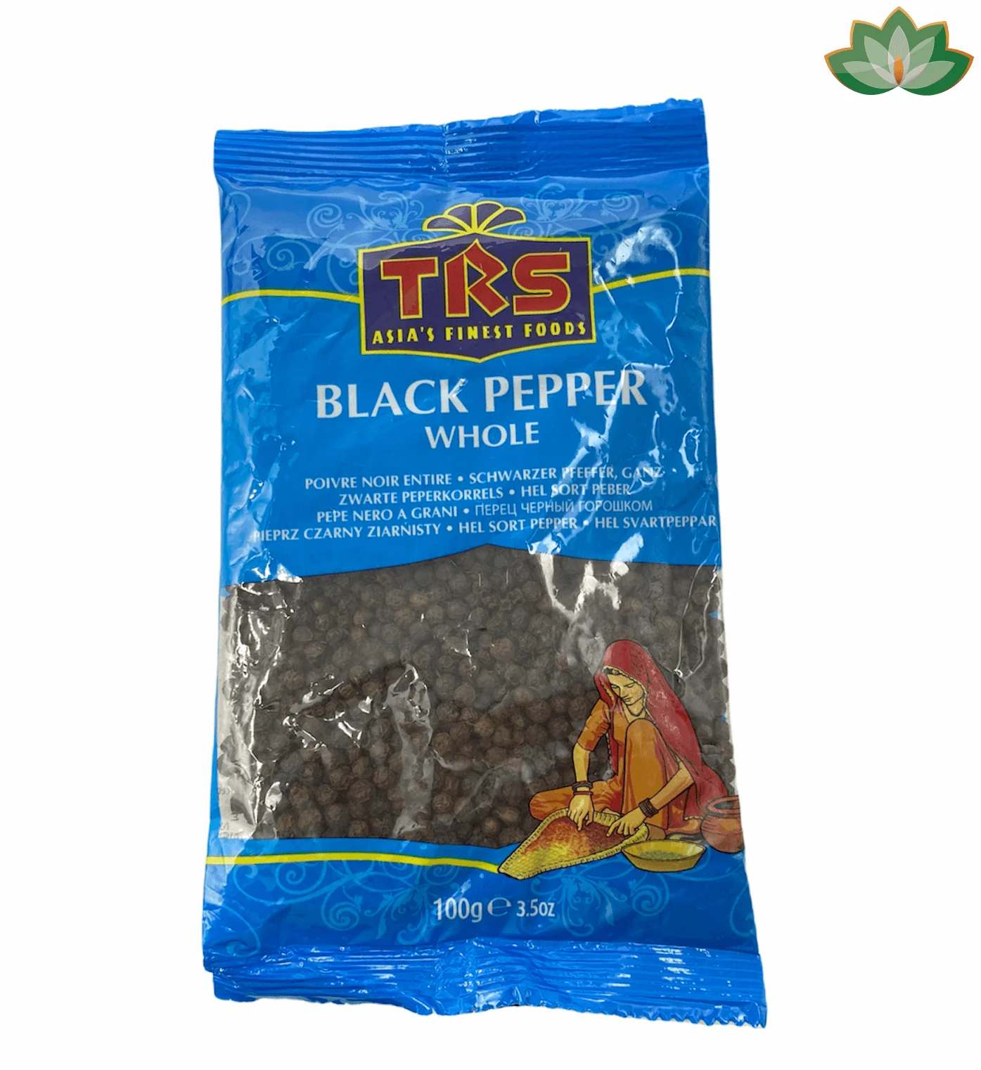 TRS Black Pepper Whole 100g