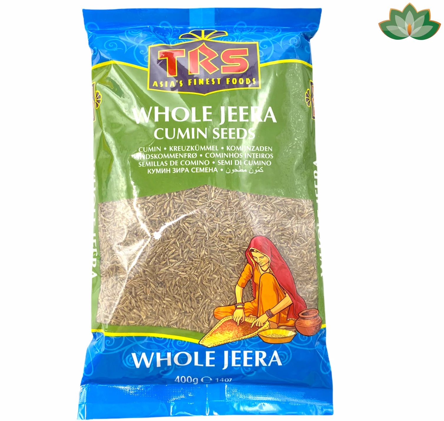 TRS Whole Jeera Cumin Seeds 400g