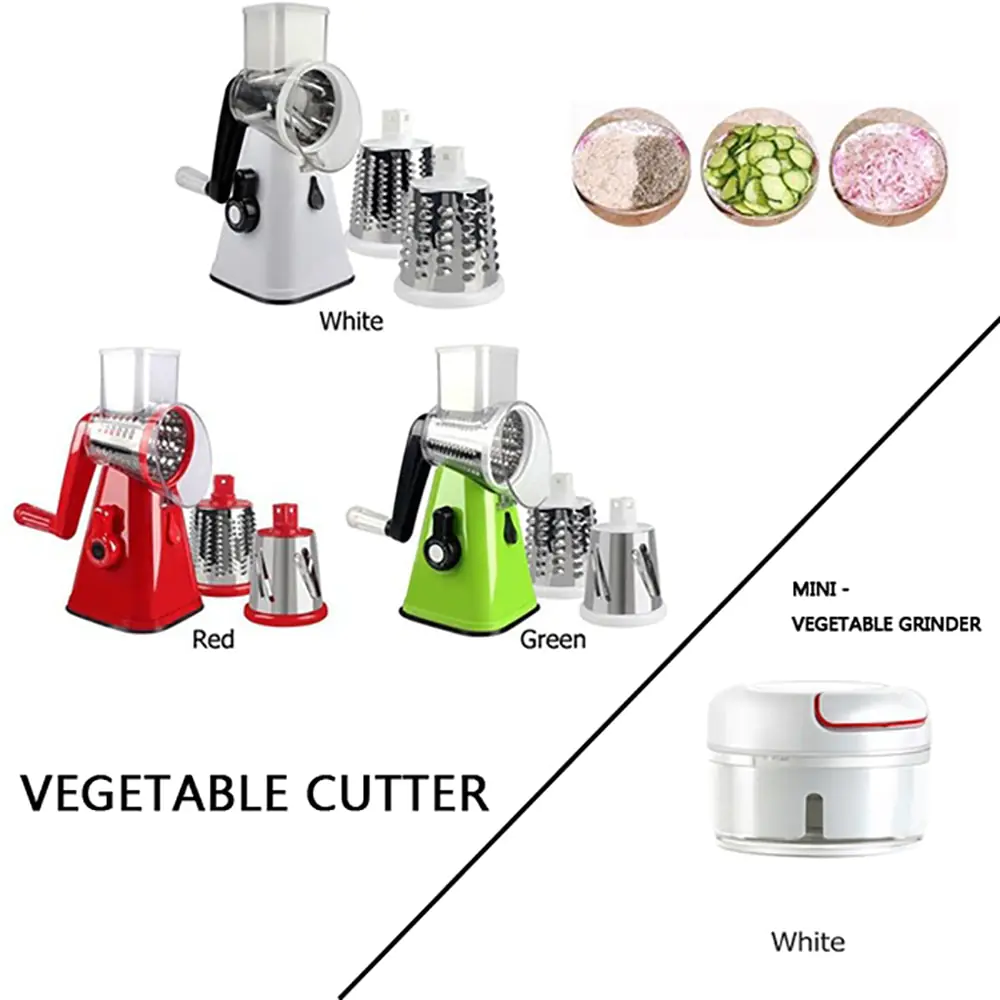 Ultimate Vegetable Cutter & Mini Grinder Combo - Image 2