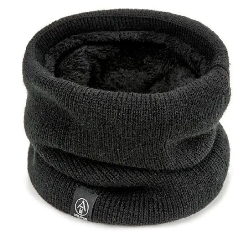 Unisex Thick Knit Wool Scarf - Image 6