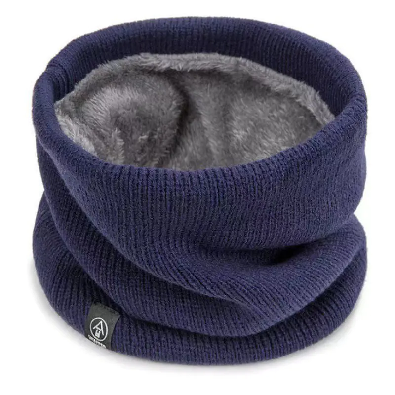 Unisex Thick Knit Wool Scarf - Image 9