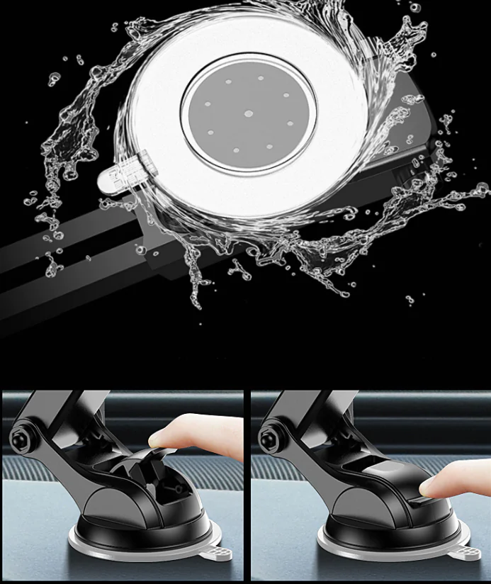 Universal Car Mount Phone Holder with Suction Cup - Image 10