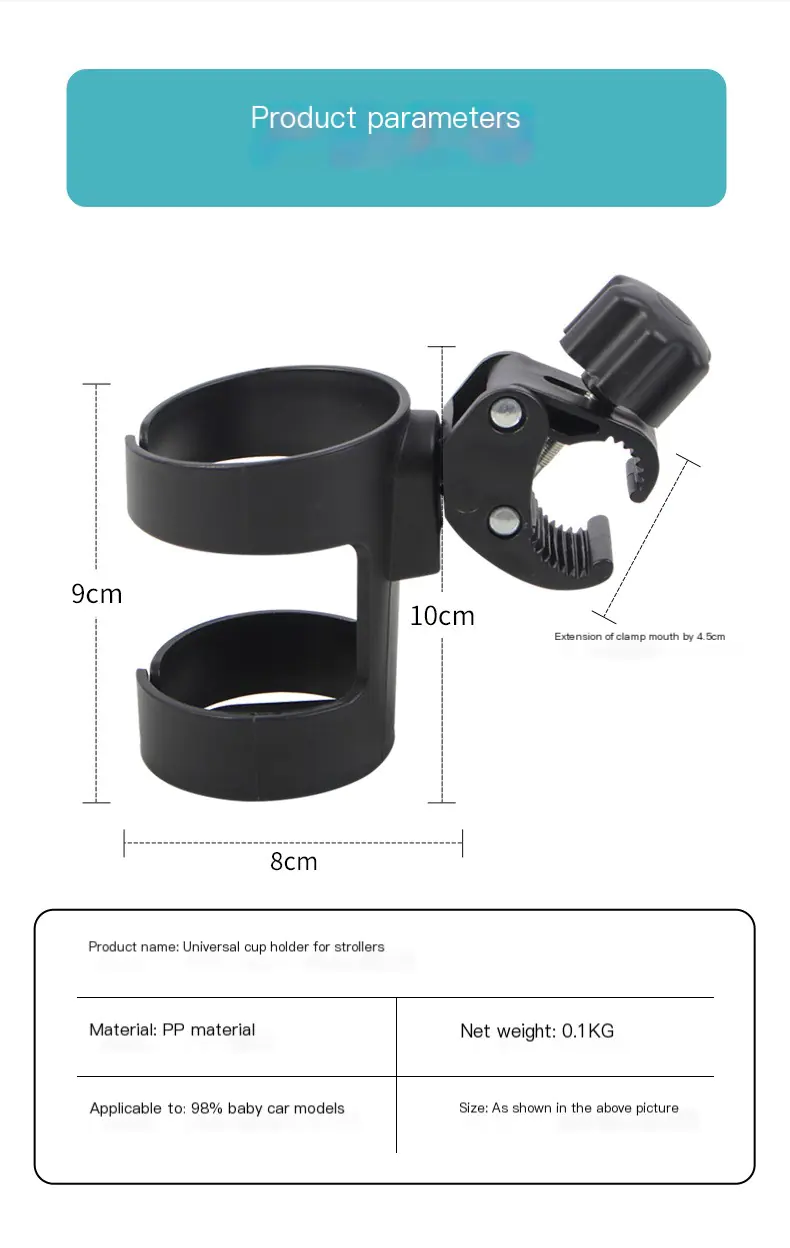 Universal Stroller Cup Holder - Image 4
