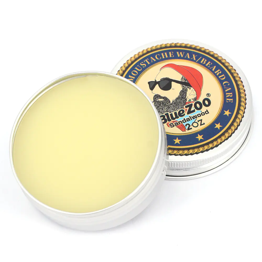 Unscented Sandalwood Beard Wax for Beard Care - Image 7