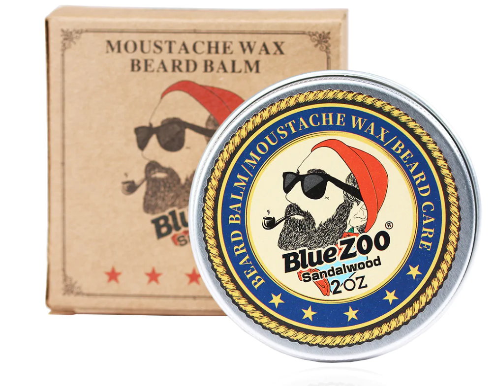 Unscented Sandalwood Beard Wax for Beard Care - Image 8