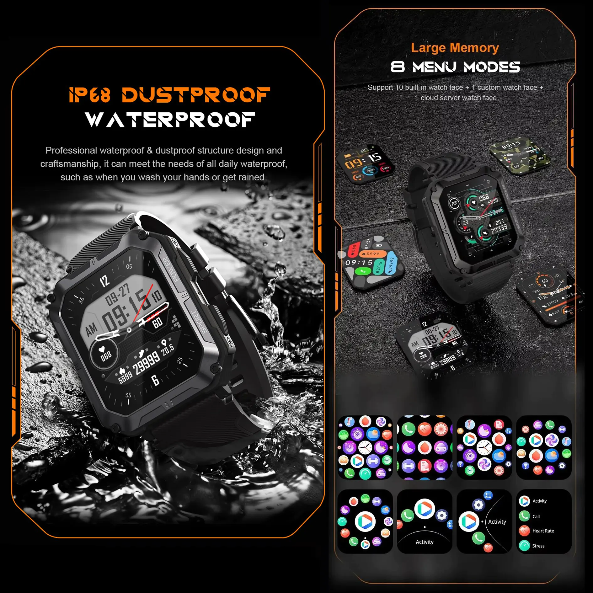 Upgraded Waterproof Smart Watch - Image 4