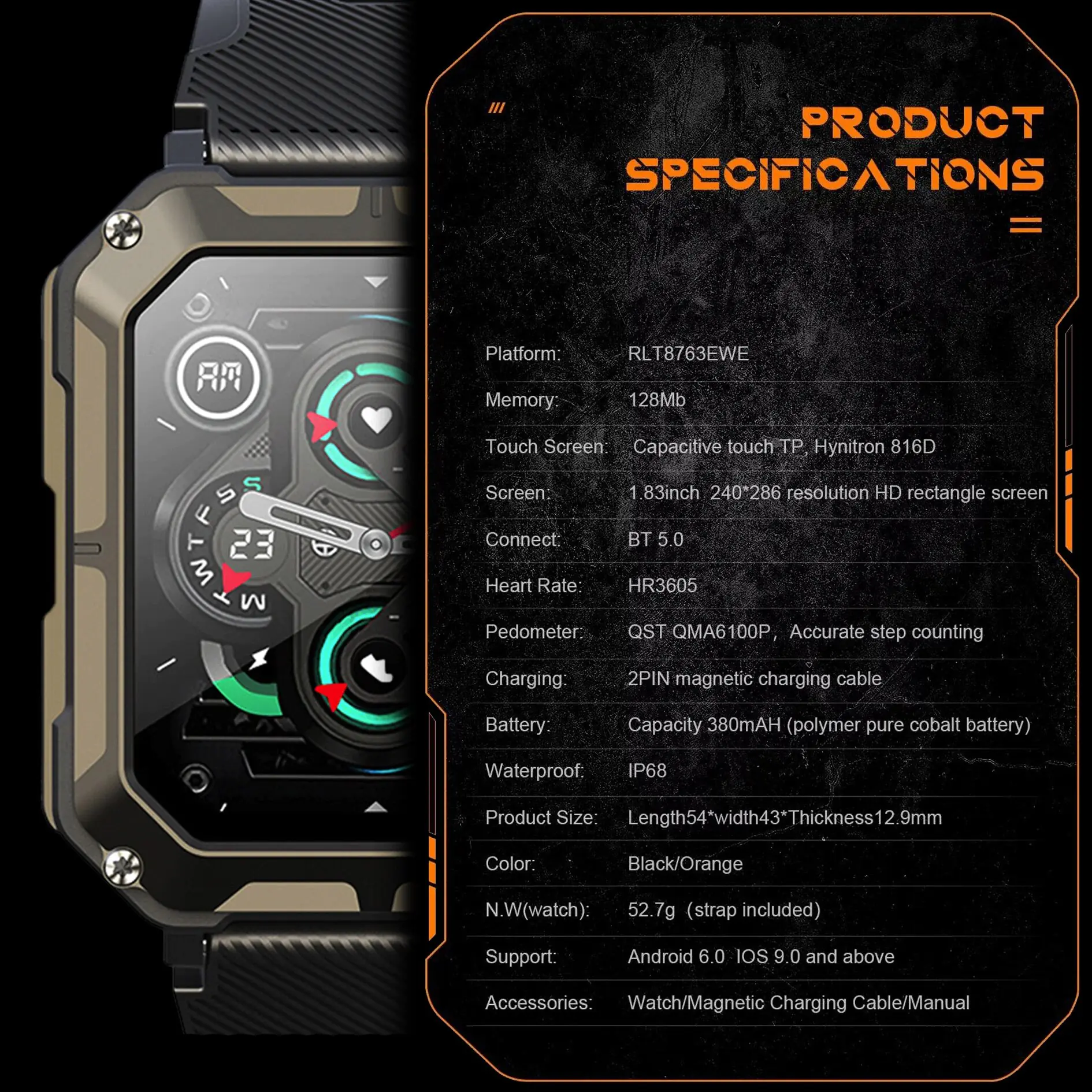 Upgraded Waterproof Smart Watch - Image 6
