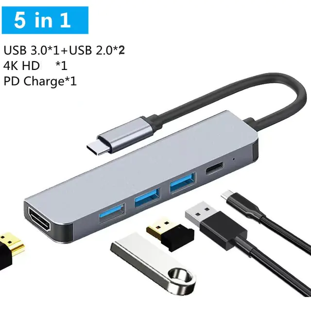 USB C Laptop Docking Station HUB - Image 15