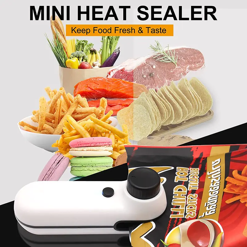 USB Mini Bag Sealer Cutter - Image 2