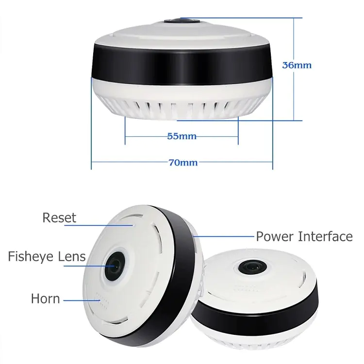 V380pro 360° High-Definition Panoramic Camera - Image 2