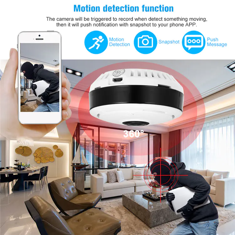 V380pro 360° High-Definition Panoramic Camera - Image 5