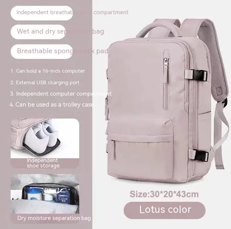Versatile Nylon Backpack - Image 18