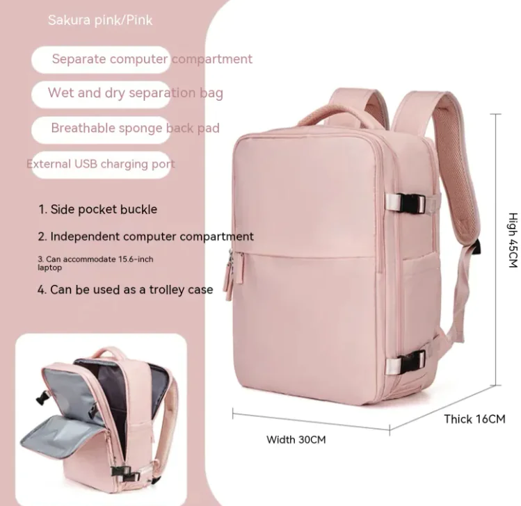 Versatile Nylon Backpack - Image 19